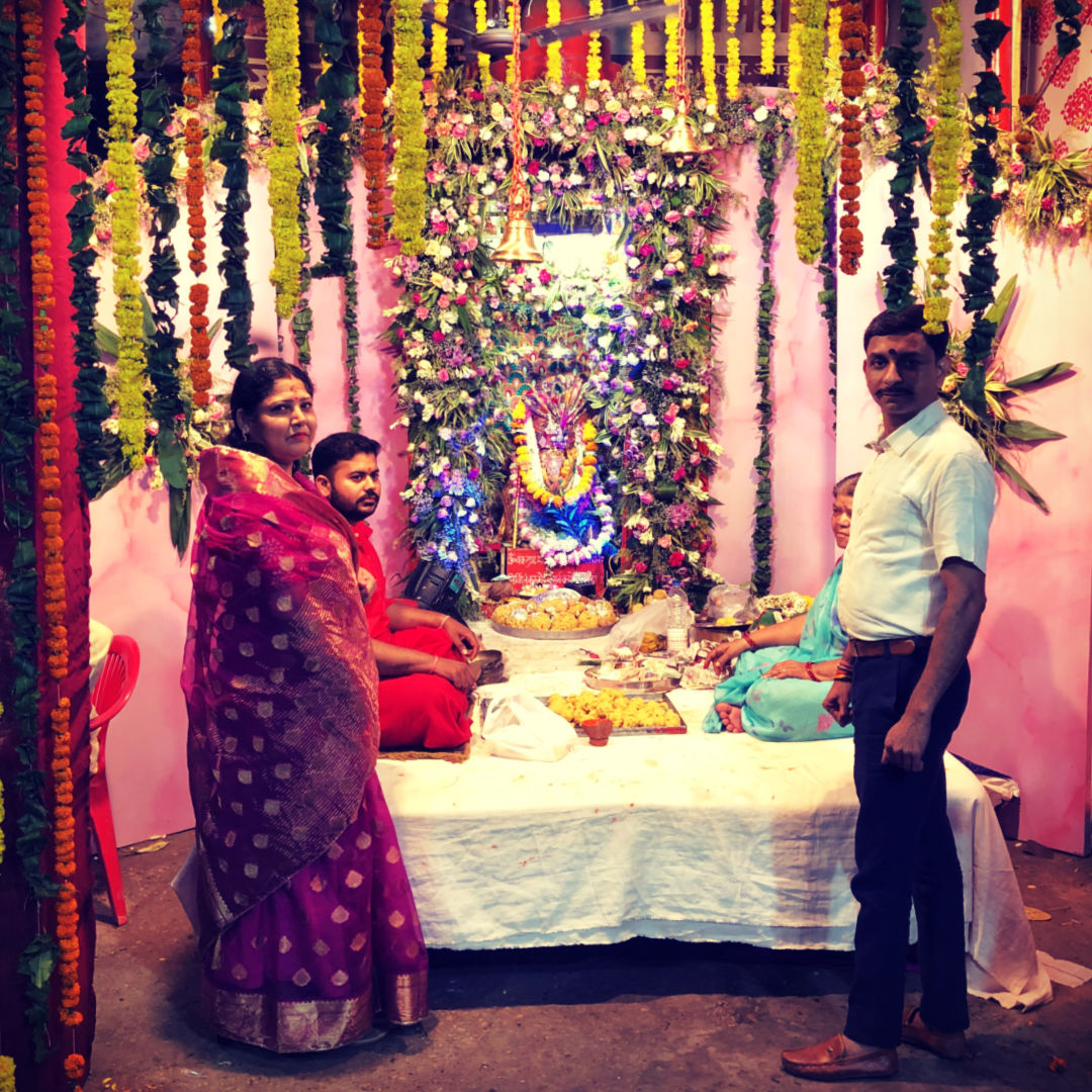 Jaipur during the celebration of Ganesha