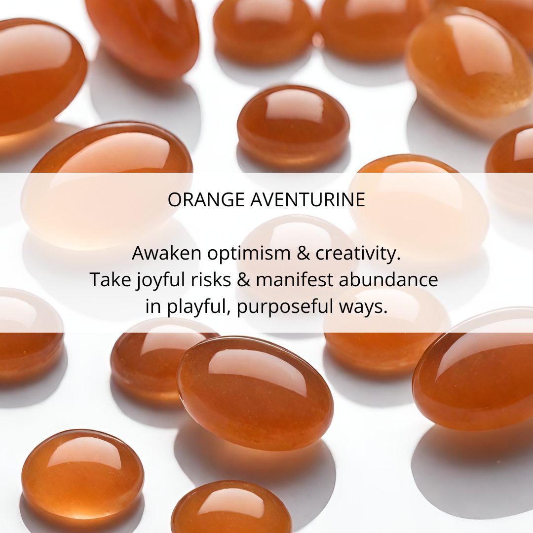 Apo Bangle. Orange Aventurine. Silver