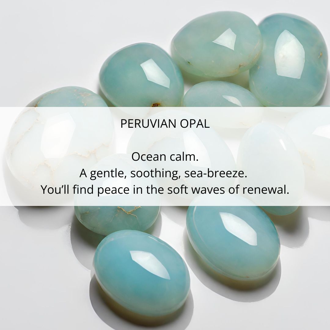 Sulu Necklace. Peruvian Opal. 925 Silver