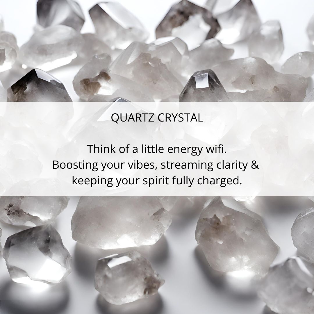 Giola Earrings. Quartz Crystal. Gold Vermeil