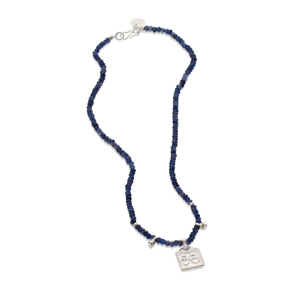 Kindred Necklace. Iolite. 925 Silver
