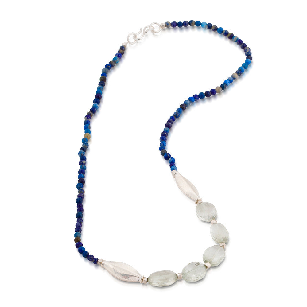 Palancar Necklace. Lapis Lazuli. 925 Silver