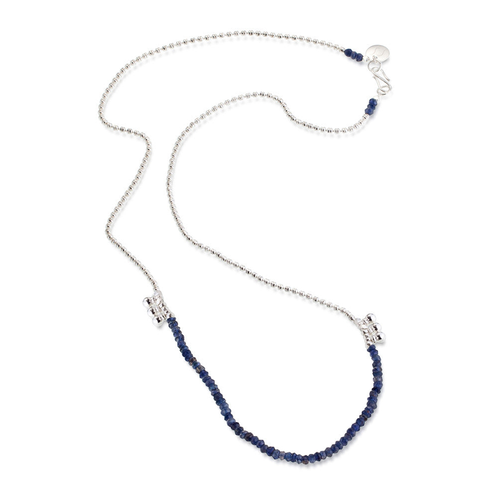 Sulu Necklace. Iolite. 925 Silver