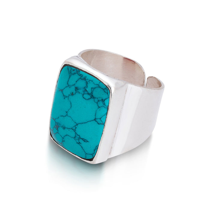 Arctic Ring. Turquoise. Silver