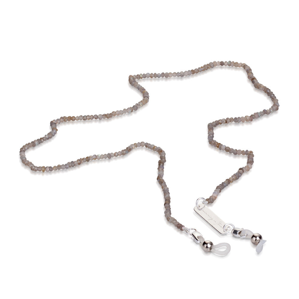Andaman Necklace. Labradorite. 925 Silver